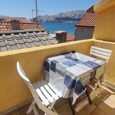 Apartment Igor With Balcony And Sea View Baska  Bagian luar foto