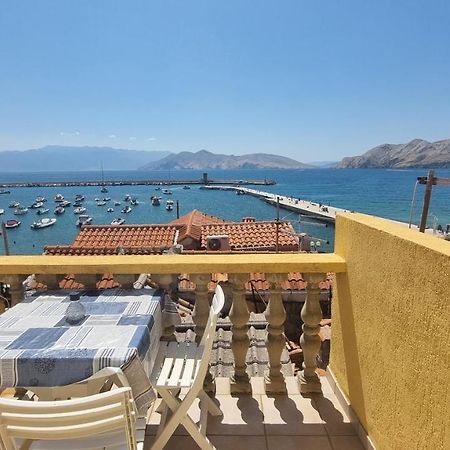 Apartment Igor With Balcony And Sea View Baska  Bagian luar foto